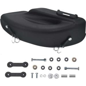 Karbay 532406581 Lawn Tractor 46-in Deck Mulch Cover Assembly Compatible with Craftsman Husqvarna AYP 46" Stamped Deck Mower, Replace 405454, 406581