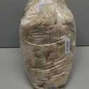 Lavish Home Oversized Ruched Faux Fur Blanket - 60x80-Inch Jacquard Faux Fur Queen-Size Throw for Sofas and Beds - Luxurious Bedding (Beige)