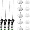 Suspension Rod Kit for May.tag MVWC565FW2 MVWC565FW1 MVWX655DW1 MVWX655DW2 Bravos Washer-Whirl.pool WTW5000DW3 WTW5000DW2 WTW5000DW1Washing Machine Damper Rods by TOMOON