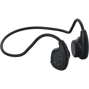 Bone Conduction Headphones, Bluetooth 5.4 Open Ear Wireless Headset, 12Hr Playtime, Waterproof Earphones for Sports, Running, Hiking, Cycling, with Earplugs