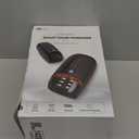 Hand Massager with Kneading Rollers,6 Modes and 2 Heating Options for Hot and Cold Therapy Hand and Wrist Massager for Arthritis Carpal Tunnel Relief,Cordless Hand Massager with Heat and Compression (Black)