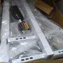 Roman Chair Back Extender - Angle & Height Dual Adjustable Hyperextension Bench for Home Gym - Adjustable Back Exercise Machine Fitness Equipment (White)