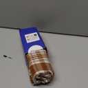 MIULEE Fall Set of 2 Scottish Tartan Plaid Throw Pillow Covers Farmhouse Classic Decorative Outdoor Square Cushion Cases for Halloween Thanksgiving Decor Sofa Couch 18x18 Inch, Brown and White