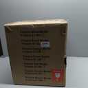 Non Toxic Air Fryer - Glass AirFryer 5 Quart w/ 360 Visibility, Self-Cleaning, 400F Vortex Air Fryer for Even Cooking, BPA-Free Teflon Free, 9-in-1 Functions, Rotisserie, Roast, Bake, Black