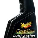 Meguiar's Gold Class Rich Leather Cleaner and Conditioner 3-in-1 Spray, Non-Greasy Car Leather Cleaner and Conditioner Treatment with Advanced UV Protection, 15.2 Oz Spray Bottle