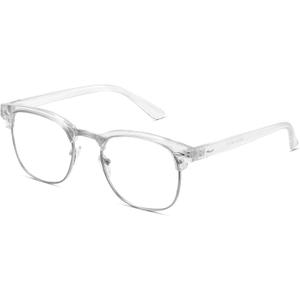racico Blue Light Glasses for Men Computer - Gaming Blocking Anti Eyestrain, UV Clear Lens Nerd Costume Fake Eyeglasses