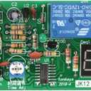 DC12V Adjustable Timer Relay, Relay Timing Module, Adjustable Time Switch Module, Digital LCD Display Countdown Timer