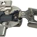 Blum 38N355BE08x15S Compact Soft-Close 1/2'' Overlay Blumotion Hinge, Nickel Finish (Pack of 15)