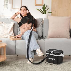 Basic Cold Therapy Unit,Ice Machine for Shoulder After Surgery, Cold Therapy Machine for Shoulder,Cold Therapy System with Shoulder/Hip Ice Pack