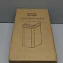 3 Pack Automatic Small Bathroom Trashcan with Lid - 2.5 Gallon Touchless Garbage Can, Motion Sensor Smart Trashbin, Slim Dog Proof Trashcan, Waterproof Plastic Wastebasket for Bedroom Office Kitchen (Black/White/Grey)