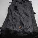 Travel Garment Bag Cover for Airplane, Car, Everyday Use-Heavy-Duty, Lightweight, Water-Resistant, Perfect for Suits, Dresses, or Uniforms, 57” Length, Black, One Size