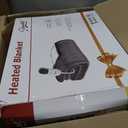 Homemate Electric Heated Blanket Full Size - 72"x84" Heating Blanket Full Size 1/2/4/6/8 Hours Auto-Off 10 Heat Level Over-Heat Protection Flannel Sherpa ETL Certification