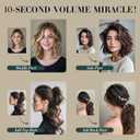 Short Hair Extensions Clip ins,S-noilite Short Clip in Hair Extensions Real Human Hair,Mini Hairpieces for Add Volume and Highlights,6 Pieces 31g 10 inch Gold Blonde Mixed Bleach Blonde
