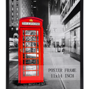 Giftgarden 24x36 Poster Frame Black, 36x24 Metal Picture Frame for Wall Display, 1 Pack