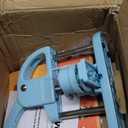 VEVOR Button Maker, 1/1.25/2.28 inch(25/32/58mm) 3-in-1 Pin Maker, 300pcs Button Parts, Ergonomic Arc Handle Punch Press Kit, Button Maker Machine with Panda Magic Book, for Children DIY Gifts, Blue