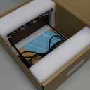 Now Playing Vinyl Record Stand, Light Up Vinyl Record Display Stand, Holder for Album Display Storage, Warm White Light with Fingerprint-Proof Acrylic Letters (Black letters)