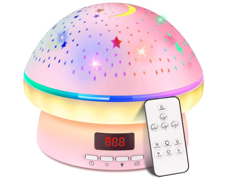 MINGKIDS Valentines Gifts for Kids Toys for 38 Year Old Girls Boys,Star Night Light Projector with Hard Projection Cover, Timer&Rotation,29 Year Olds Kids Chritsmas Birthday Gifts