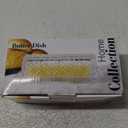 QFkris Glass Butter Dish with Lid for Countertop, 7 inches Clear Crystal Butter Holder with Cover, Butter Keeper Container for Kitchen Refrigerator,Dishwasher Safe