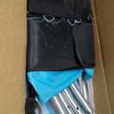 55" Toddler Mini Trampoline for Kids, Indoor Outdoor Toys with Swing, 440lbs Baby Kids Trampoline, Gymnastics Bar, Birthday Gifts for Boy Girl Age 1-8 (Pink-Blue)