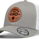 Dad Gifts from Daughter Son Family for Men,Unique Fathers Day Hat Gift for Christmas Birthday (One Size, 13.grey)