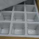 Set of 6 Square Glass Vases for Centerpieces  4" x 4" x 4" Clear Short Vases, Flower Vase, Plant Terrariums, or Candle Holders for Wedding Centerpieces, Office Decor, Home Dcor, Parties