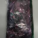 KANCY KOLE Women's Sequin Jackets Open Front Blazer Jacket Casual Long Sleeve Sparkly Cardigan Coat with Pocket, Size S