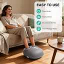 Medcursor Foot Massager with Heat - Mothers Day Gifts Shiatsu Deep Kneading, Delivers Relief for Tired Muscles and Plantar, Multi-Level Settings & Adjustable Intensity for Home, Gifts for Women Mom