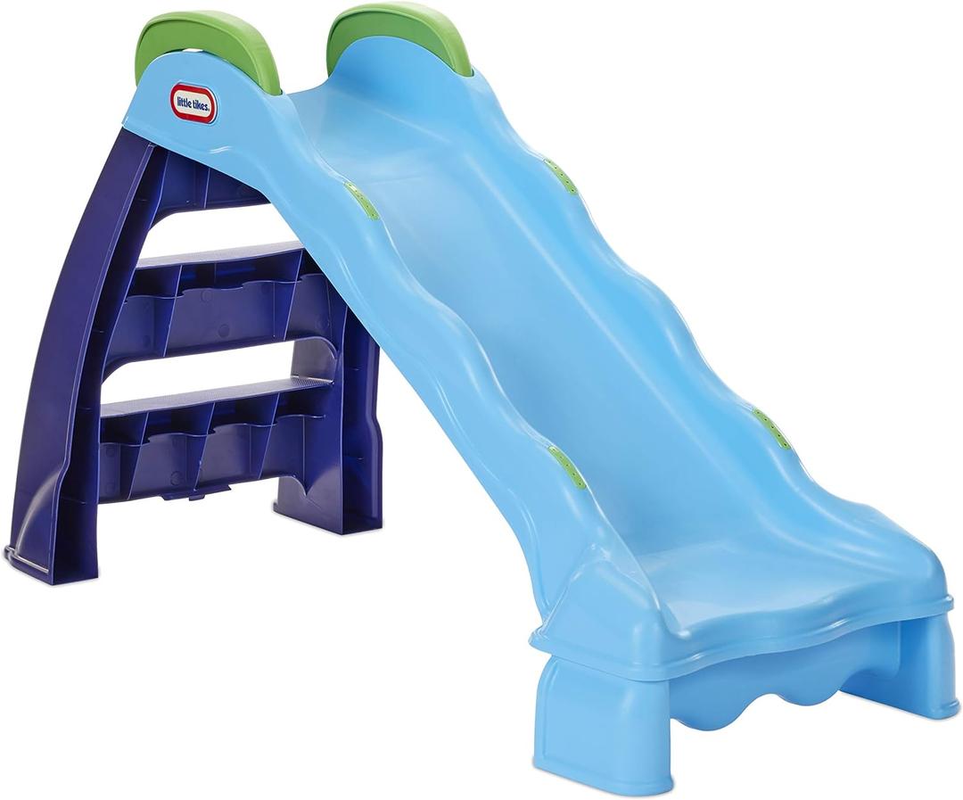 Little Tikes 2-in-1 Indoor-Outdoor Wet or Dry Slide, Dark_blue