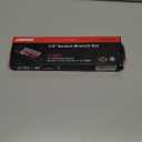 Egofine 12pcs 1/4 Inch Mini Ratchet Socket Wrench Set, Drive Socket Set with 10 Sockets (4-13mm) and 2 Way Quick Released Ratchet Handle and Extension Bar