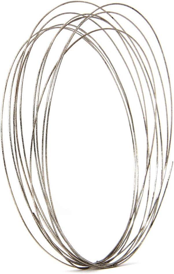 0.6mm Superfine Diamond Wire Cutting Saw Blade for Jade Metal Marble Granite (3 Meters/Lot)