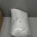 CYMULA Twin XL Mattress Topper - Soft Cooling Mattress Pad for College Dorm Room Essentials - Extra Thick Long Protector Cover for Back Pain, Single Bed Topper Pillow Top with 8''-21'' Deep Pocket (White)