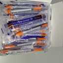 100 Pack 1ml Syringes with Needle-30Ga 5/16 Inch, Individually Sealed Packaging