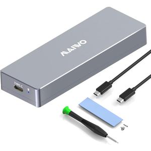 MAIWO 12+16 PIN SSD Enclosure for Mac Flash SSDs,USB3.2 20Gbps AHCI Mac Pro Enclosure Compatible with MacBook Air/Pro/Retina Mac iMac, Upgrade Your MacBook's Storage Space