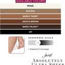 Hanes Absolutely Ultra Sheer Women's Control Top, Reinforced Toe, Plus Size Tights (Brown)
