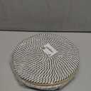 6 Pcs 10-inch Trivets for Hot Dishes, Pot Holders for Table Countertop, Thick Heat Resistant Large Coaster, Extra Large Trivets for Hot Pots and Pans, Round Woven Table Place Mats for Kitchen