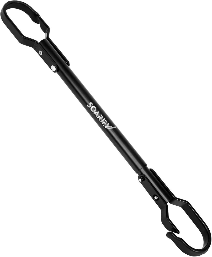 Universal Bike Crossbar Adapter for Racks Adjustable Frame Tube Bar for 14 to 28 Bikes Fits Step-Through, Full Suspension & Kids Bikes Easy Install, Rack Mount Accessory
