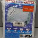 TARPAL Tarp 6'x 8' White Tarp Waterproof 7.5 mil(2-Pack) Medium Duty All Purpose Poly Tarps Cover Waterproof,Snow Proof UV Protection,Rip and Tear Proof,Poly Tarpaulin