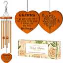Grammy Gifts for Grandma, Grammy Gifts Wind Chimes, Birthday, Christmas, for Grandma Grandmother Grammy Nana
