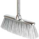 Indoor Soft Bristles Angle Sweeping Broom with Long Handle for Kitchen Hardwood Floor Cleaning (Broom)