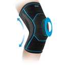 Dr. Scholl's Compression Knee Sleeve with Massaging Gel, Breathable Fabric, Shock-Absorbing Knee Compression Sleeve, Built-in Gel Padding & Support (Size S/M)