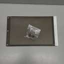 Amazon Basics Dog and Cat Door Replacement Flap, Medium, 7.4 x 12.2 Inches, White and Grey