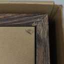 iRahmen 11x14 Picture Frame Set of 4 with Tempered Glass, Rustic Frame Display 8x10 Pictures with Mat or 11 x 14 Without Mat, Wooden Photo Frames for Wall Mounting