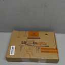 TESLYAR Wood Phone Docking Station for Men - Desk or Nightstand Organizer - Birthday Gifts for Husband, Dad - Anniversary Idea from Wife - Key Holder, Stand Wallet, Watch & Essentials (Bourbon Brown)