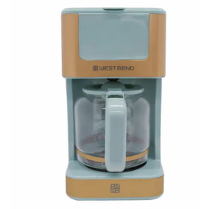 Westbend 12 Cup Programmable Iced & Hot Coffee Maker Blue