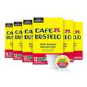 Caf Bustelo Espresso Style Dark Roast Coffee, 72 Count Keurig K-Cup Pods (12 Count (Pack of 6)), EXP MAY/02/2025