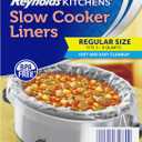 Reynolds Kitchens Slow Cooker Liners, Regular (Fits 3-8 Quarts), 20 Count