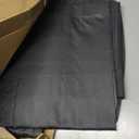 Amazon Basics 4-Piece Heavy Duty Anti-Slip PVC Floor Mats with Cargo Liner, Waterproof Trim To Fit Car Mats, Easy to Clean, Black