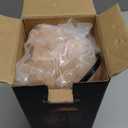 Zanflare Salt Lamp, Pink Salt Lamp, Salt Rock Lamp, Night Light in Fawn Design Metal Basket with Dimmer Switch, Himalayan Salt Lamp, House Warming, Wedding Gifts, Birthday Gifts for Women