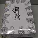 JOHOUSE 50PCS Large Natural Pinecone Ornaments, Pine Cones for Crafts, Pinecone Ornaments for Christmas Tree, Wreath Making, Winter Christmas Bowl Fillers, Winter Vase Filler