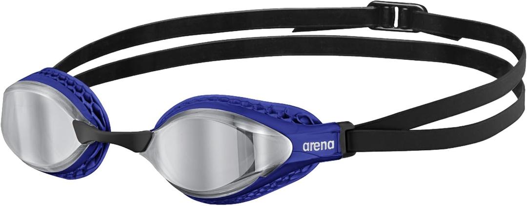 ARENA Unisex Adult Air-Speed Anti-Fog Racing Swim Goggles for Men and Women Air Seals Technology for Superior Comfort